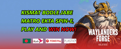 মেগা স্লট ফ্রি স্পিন promotion banner